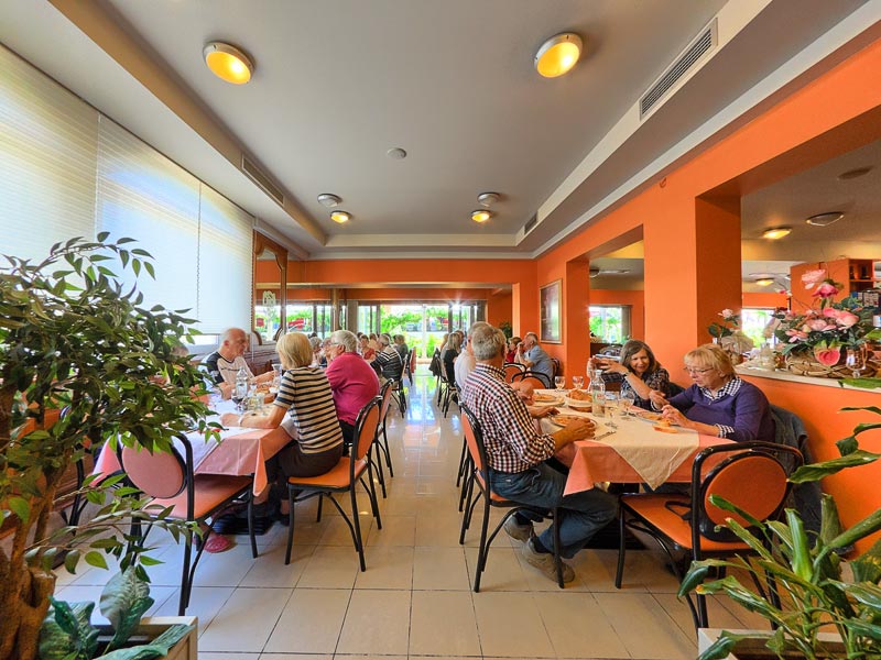 Interijer restorana Trogirski Dvori